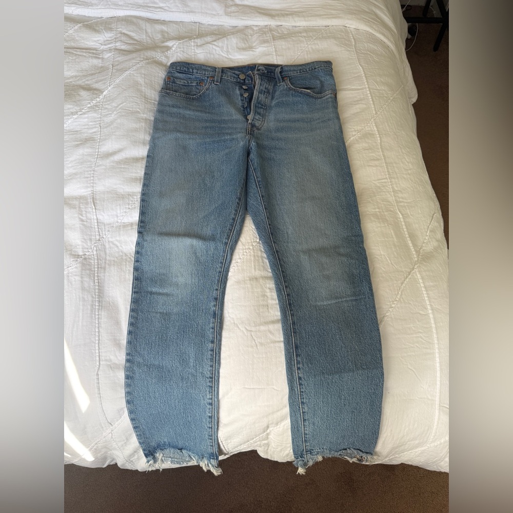 Levi's Blue Straight Jeans Classic Denim